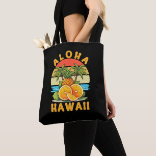 Bolsa Tote Aloha Havaí Abacaxi