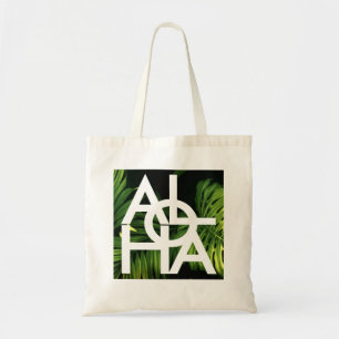 Bolsa Tote Aloha Moderno Palma Vibes da Ilha do Havaí