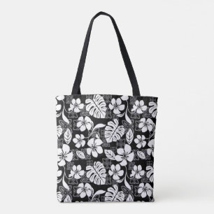 BOLSA TOTE ALOHA SEXTA-FEIRA (NEGRO E CINZA)
