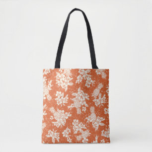 Bolsa Tote Aloha Spirit: Hibiscus-Pineapple Harmony.