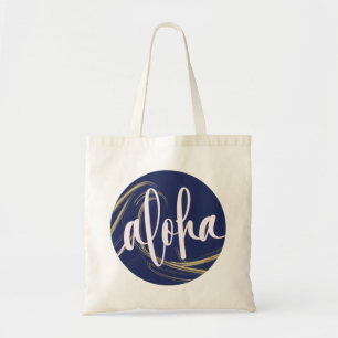 Bolsa Tote Aloha Tote Bag Kai Ocean (vazio atrás)