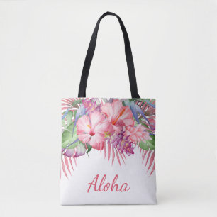 Bolsa Tote Aloha Tropical Floral