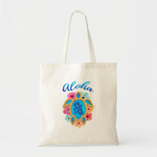 Bolsa Tote Aloha Tropical Honu