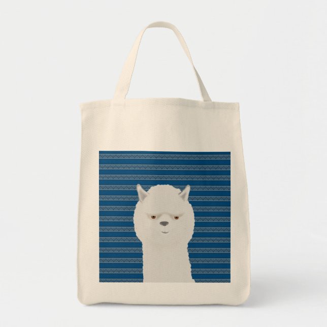 Bolsa Tote Alpaca Tote Bag (Frente)