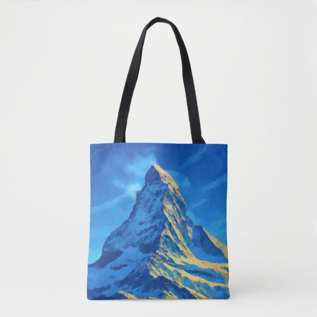 Bolsa Tote Alpes Matterhorn (Frente)