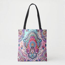 Bolsa Tote Alphabet A mandala