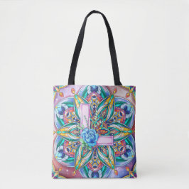Bolsa Tote Alphabet L mandala