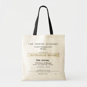 Bolsa Tote Alphabets Bag