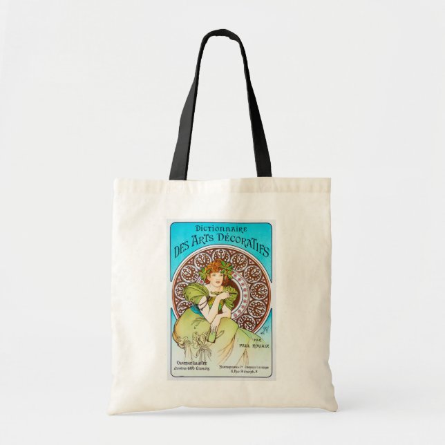Bolsa Tote Alphonse Mucha (Frente)