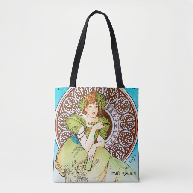 Bolsa Tote Alphonse Mucha (Frente)