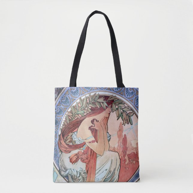 Bolsa Tote Alphonse Mucha (Frente)