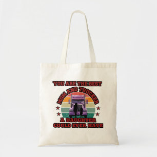Bolsa Tote Ama da Família da Filha da Mãe do Caminhoneiro