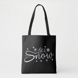 Bolsa Tote Amante da Neve Férias Natal Feliz Natal