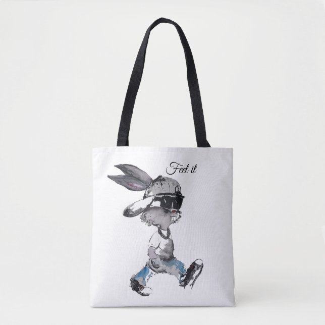 Bolsa Tote Amante de animais (Frente)