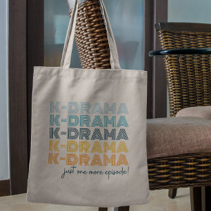Bolsa Tote Amante de Drama Coreano Personalizado Só Mais Um E