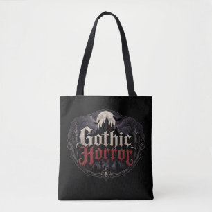 Bolsa Tote amante de ficção de terror gótico