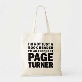 Bolsa Tote Amante de Livros Eloquente