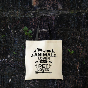 Bolsa Tote Amante de os animais Não Pet Lover