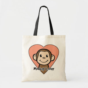 Bolsa Tote Amante do macaco