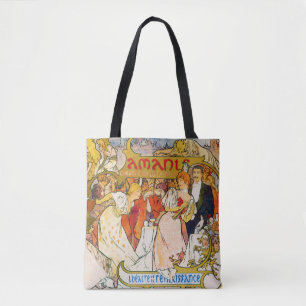 Bolsa Tote Amantes, Alphonse Mucha