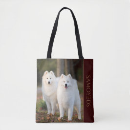 Bolsa Tote Amantes do Samoyed