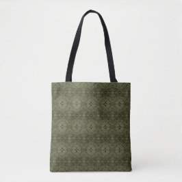 Bolsa Tote Amarela Abstrata de Tinta a Álcool Maze