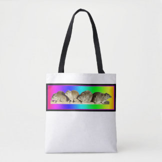 Bolsa Tote Amarelando o Hyrax Africano