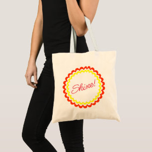 Bolsa Tote Amarelo brilhante