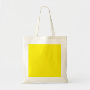 Bolsa Tote Amarelo Brilhante #FFF3000, Amarelo Banana