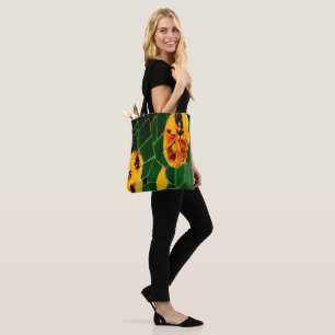 Bolsa Tote Amarelo e Verde Floral