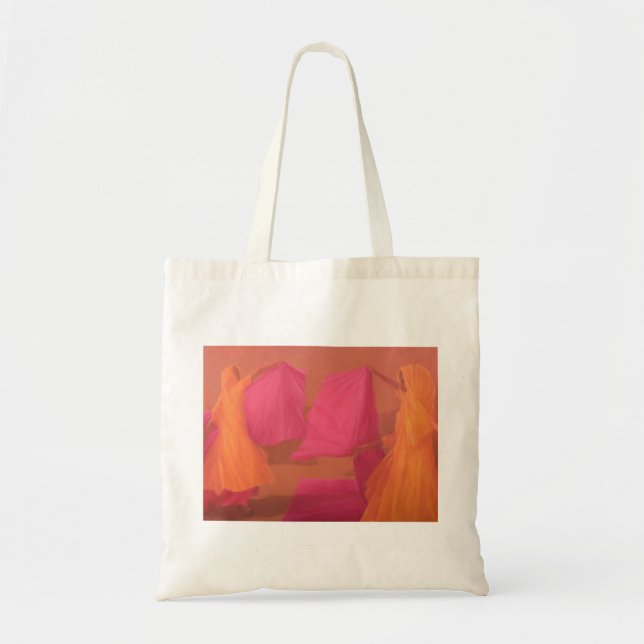 Bolsa Tote Amarrando saris (Frente)