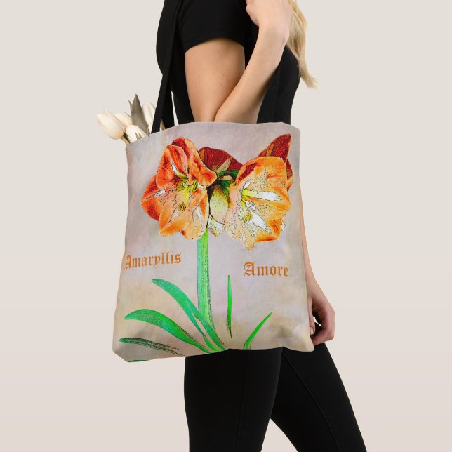Bolsa Tote Amaryllis Amore (Close Up)