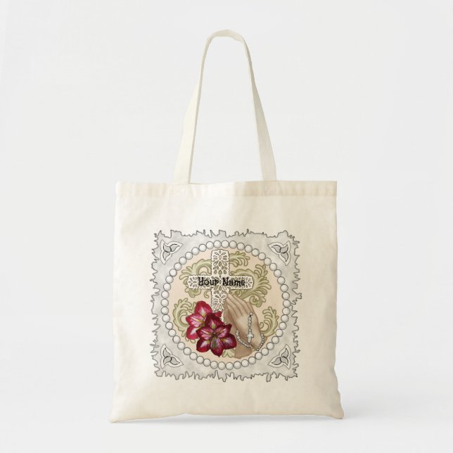 Bolsa Tote Amaryllis Rosário  (Frente)
