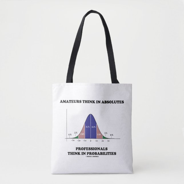 Bolsa Tote Amatadores pensam que profissionais absolutos pens (Frente)