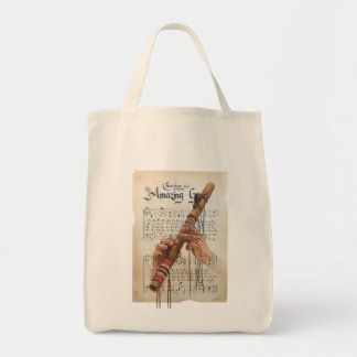 Bolsa Tote Amazing Grace in the Cherokee Language