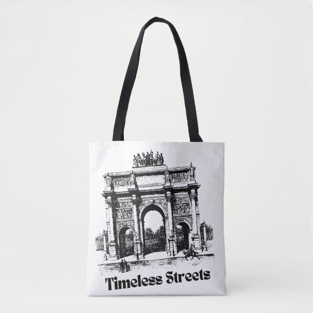 Bolsa Tote Amazing Timeless streets hands bag for you  (Frente)