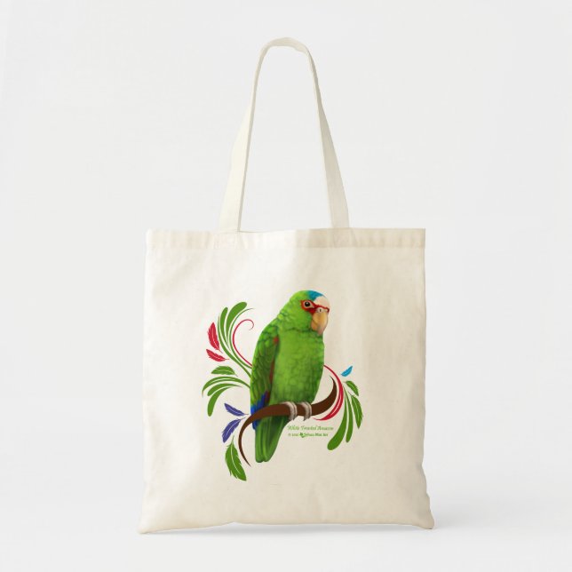 Bolsa Tote Amazônia Fronteira Branca (Frente)