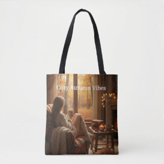 Bolsa Tote Ambiente Aconchegante de Outono | Janela Personali
