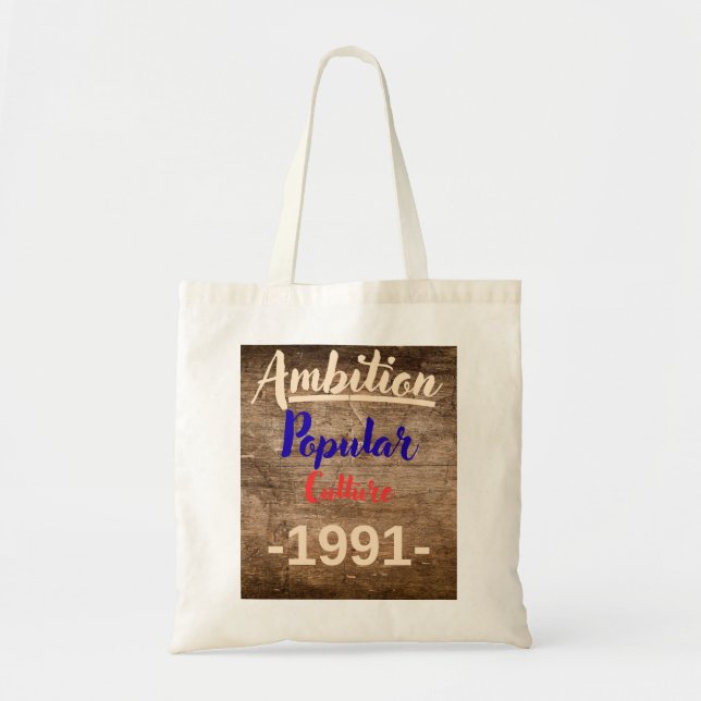 Bolsa Tote Ambition: Popular Culture (Frente)