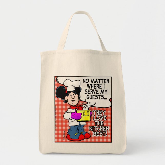 Bolsa Tote Ame A Melhor Cozinha (Frente)