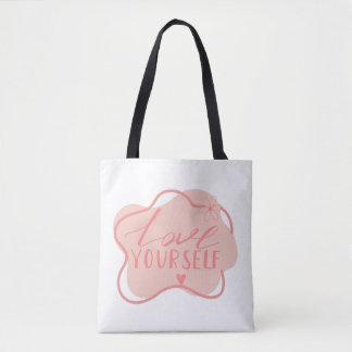 Bolsa Tote Ame a si mesmo 