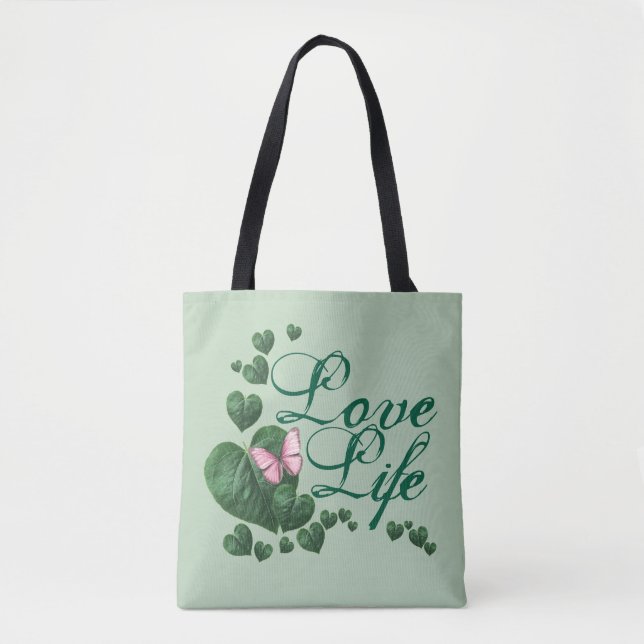 Bolsa Tote Ame a vida (Frente)