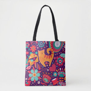 Bolsa Tote Ame minha sacola do gatinho