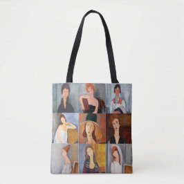 Bolsa Tote Amedeo Modigliani - Colagem de Obras-Domésticas