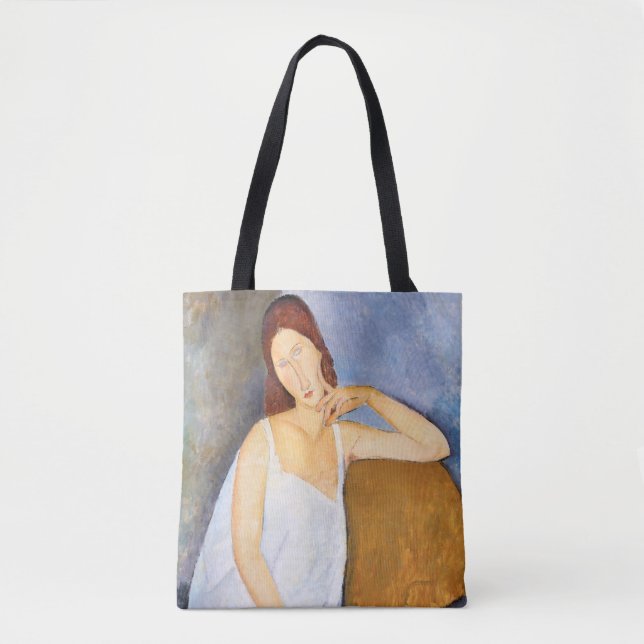 Bolsa Tote Amedeo Modigliani - Jeanne Hebuterne (Frente)