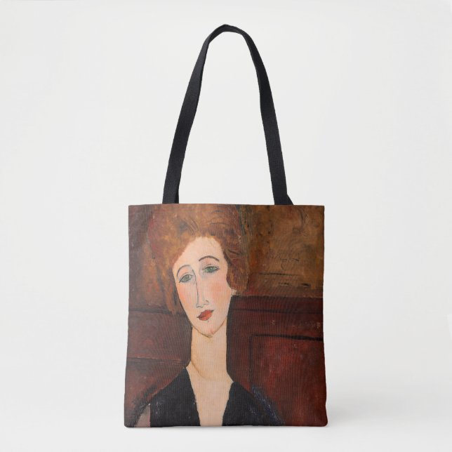 Bolsa Tote Amedeo Modigliani - Retrato de uma Mulher (Frente)