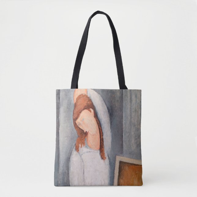 Bolsa Tote Amedeo Modigliani - Retrato Jeanne Hebuterne #1 (Frente)