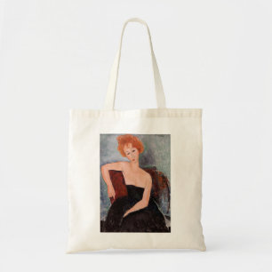 Bolsa Tote Amedeo Modigliani - Vestido da Noite Ruiva