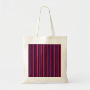 Bolsa Tote Ameixas e faixas vermelhas de doces