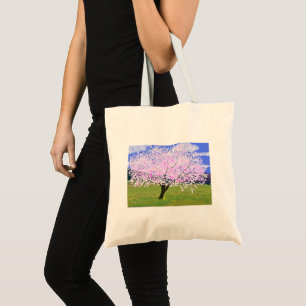 Bolsa Tote Amêndoa em Bloom